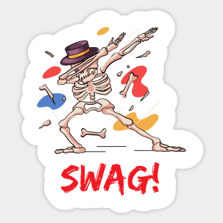 skelltons swag Sticker